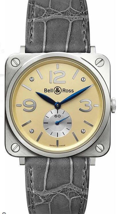Bell & Ross BR-S White Gold Ivory Dial BRS-WHGOLD-IVORY-D Replica Watch